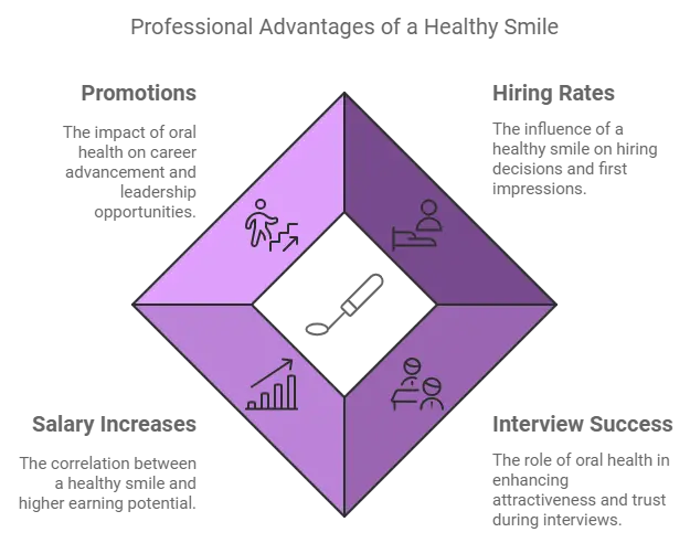 Professional Advantages of a Healthy Smile